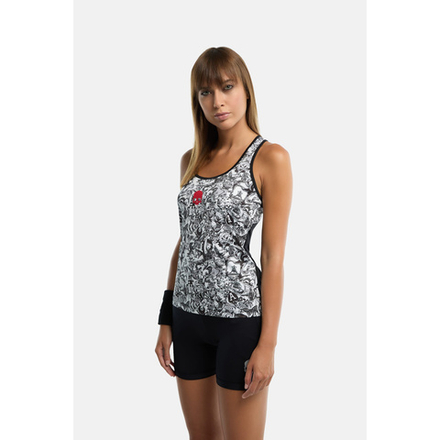 ОДЕЖДА ДЛЯ ТЕННИСА Женская, Майка HYDROGEN TATTOO TANK .
