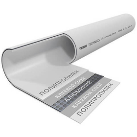 Труба полипропиленовая для отопления и водоснабжения TEBO TR-TB PN25 - 25 мм (армированная)