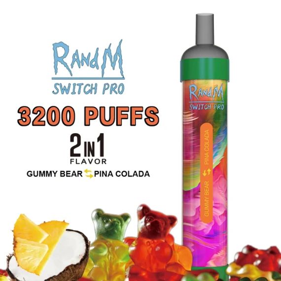 RANDM Switch Pro - Gummy Bear-Pina Colada (3200)