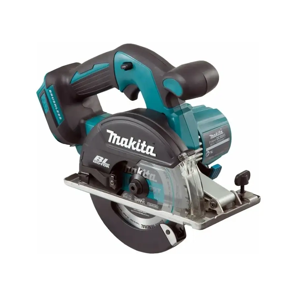 Аккумуляторная дисковая пила по металлу Makita DCS551Z