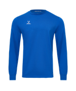 Лонгслив тренировочный JÖGEL DIVISION PerFormDRY Training CVC LS Z2, синий