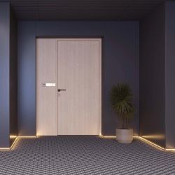 Профиль PLINTUS-H40-2000 BLACK (Arlight, Алюминий) 052398