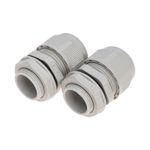 Кабельный ввод с резьбой MG-25 (18-13мм) серый, уп. 2 шт REXANT