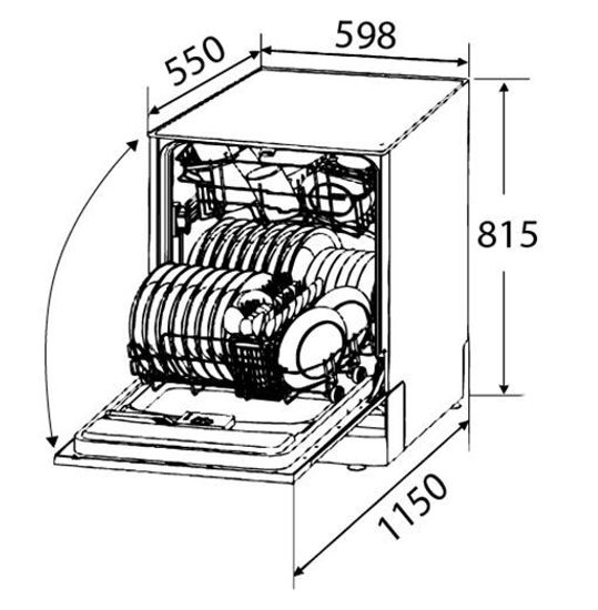 Встраиваемая посудомоечная машина Zigmund & Shtain DW 129.6009 X