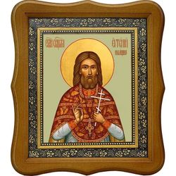 Евгений Ивашко, пресвитер, священномученик. Икона на холсте.