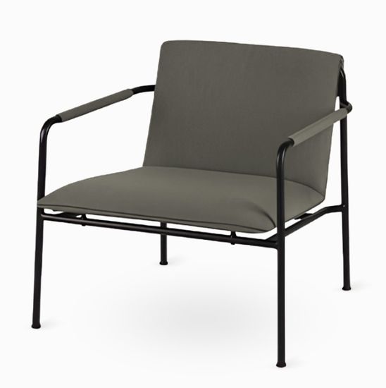 Кресло Dag цвет черный/серый