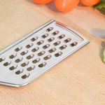 Терка плоская крупная нерж 14,5*5,5см, 5058