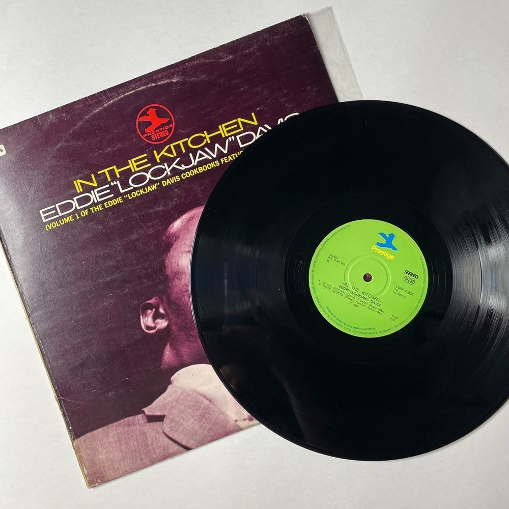 Винтажная виниловая пластинка LP Eddie Lockjaw Davis In The Kitchen (Югославия 1978)