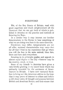 Scoutmastership, a handbook for scoutmasters on the theory of scout training | Robert Baden-Powell