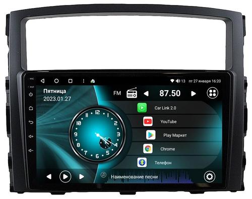 Магнитола для Mitsubishi Pajero 4 2006-2022 - Vaycar VA47-1009 на Android 13, Быстрая, 4G SIM-слот