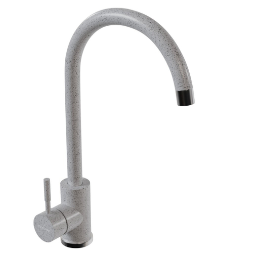 Смеситель для кухни 35к MIXLINE ML-GS15 (310) серый высок. излив