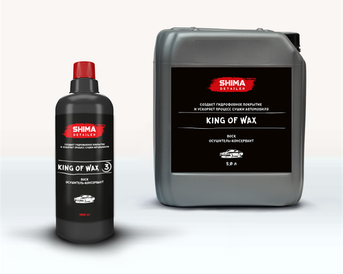 SHIMA DETAILER "KING OF WAX" Воск. Осушитель-консервант