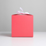 Коробка складная «Красная», 12 × 12 × 12 см