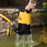 Дренажный насос для чистой и грязной воды DP-600S, 600 Вт, напор 7 м, 13000 л/ч Denzel