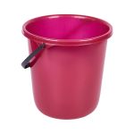 Ведро круглое 12 л бордо 250304