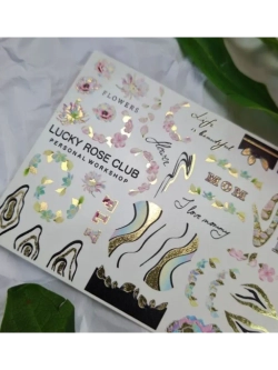 Набор слайдеры 2шт Lucky Rose. Foil 101, 106
