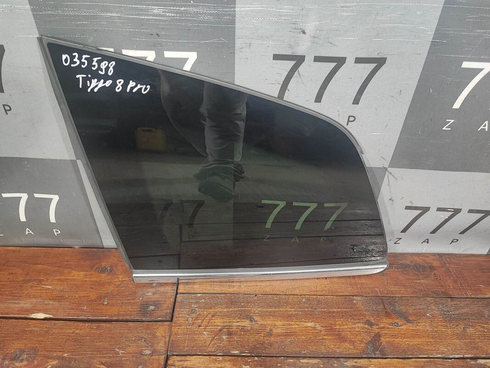 Стекло багажника глухое левое Chery Tiggo 8 Pro 21-нв Б/У Оригинал 555000037AA