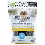 ProDen, PlaqueOff System™, мини-косточки для ухода за зубами, для маленьких собак и собачек, арахисовая паста и банан, 20 костей, 340 г (12 унций)