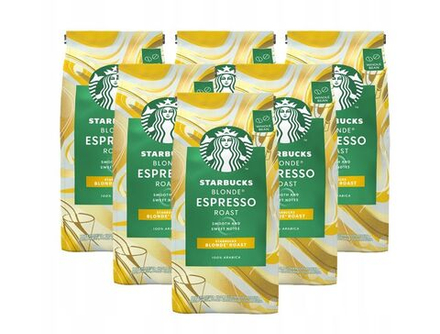 Кофе в зернах Starbucks Blonde Espresso Roast  200 г*6шт