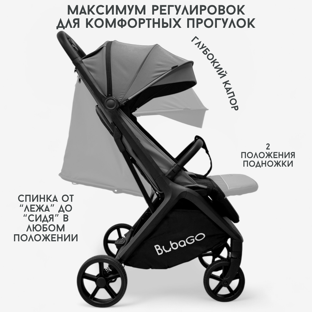 Прогулочная коляска BubaGO Luna