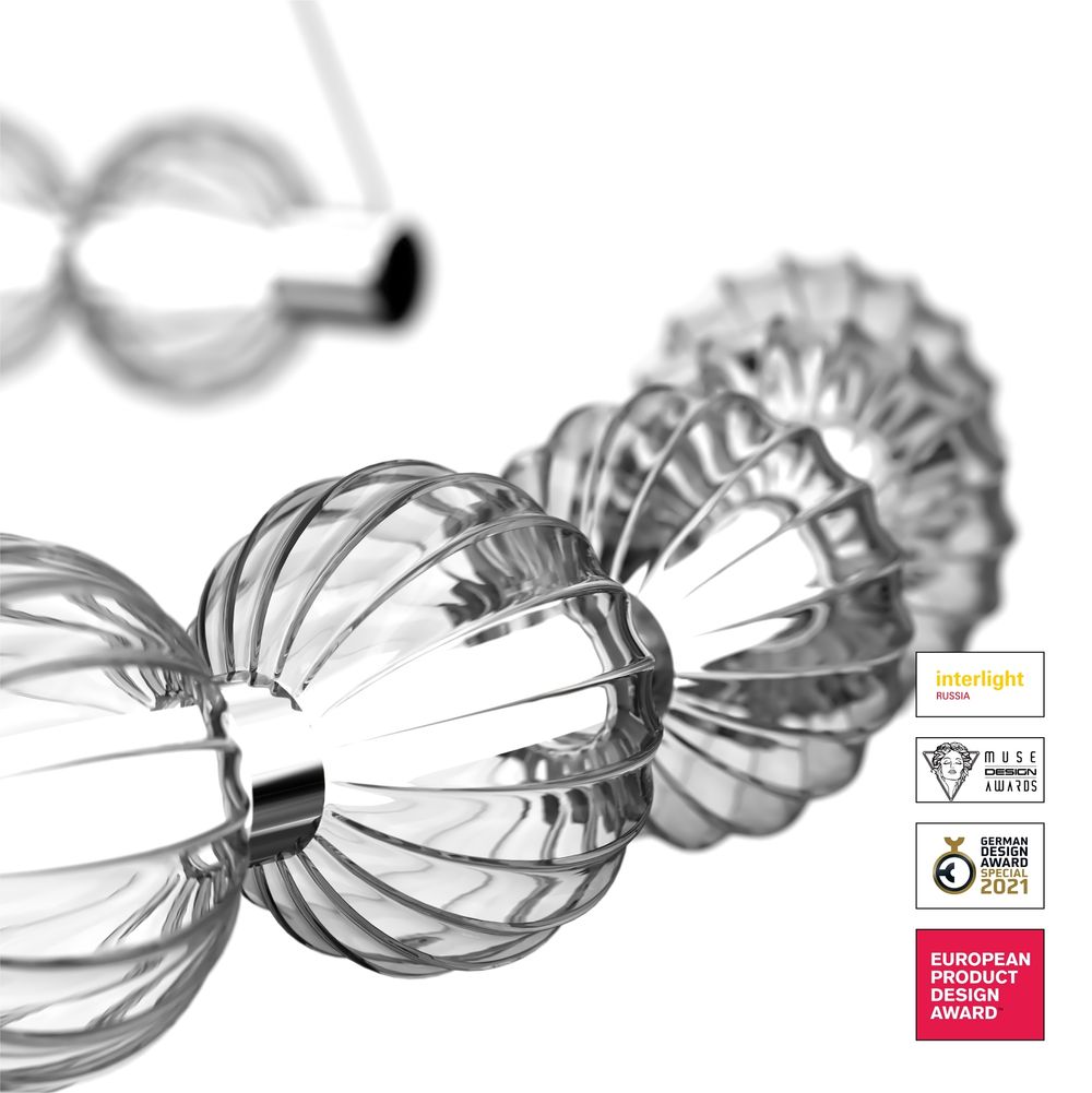 Подвесной светодиодный светильник Maytoni Amulet MOD555PL-L26CH4K