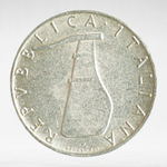 Italy 5 Lire 1969 R "Dolphin", VF
