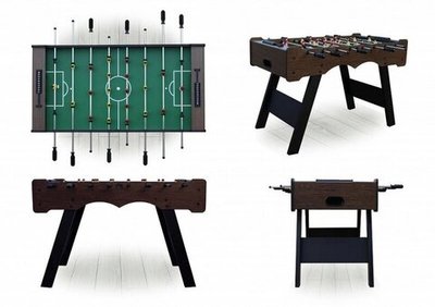 Игровой стол - футбол "Stuttgart" (122x61x81см, венге)