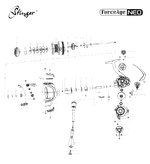 Катушка Stinger ForceAge Neo FN1003 bb6+1 (5.2:1) Вес 138г 0.10/0.120/0.14мм-150/110/85м