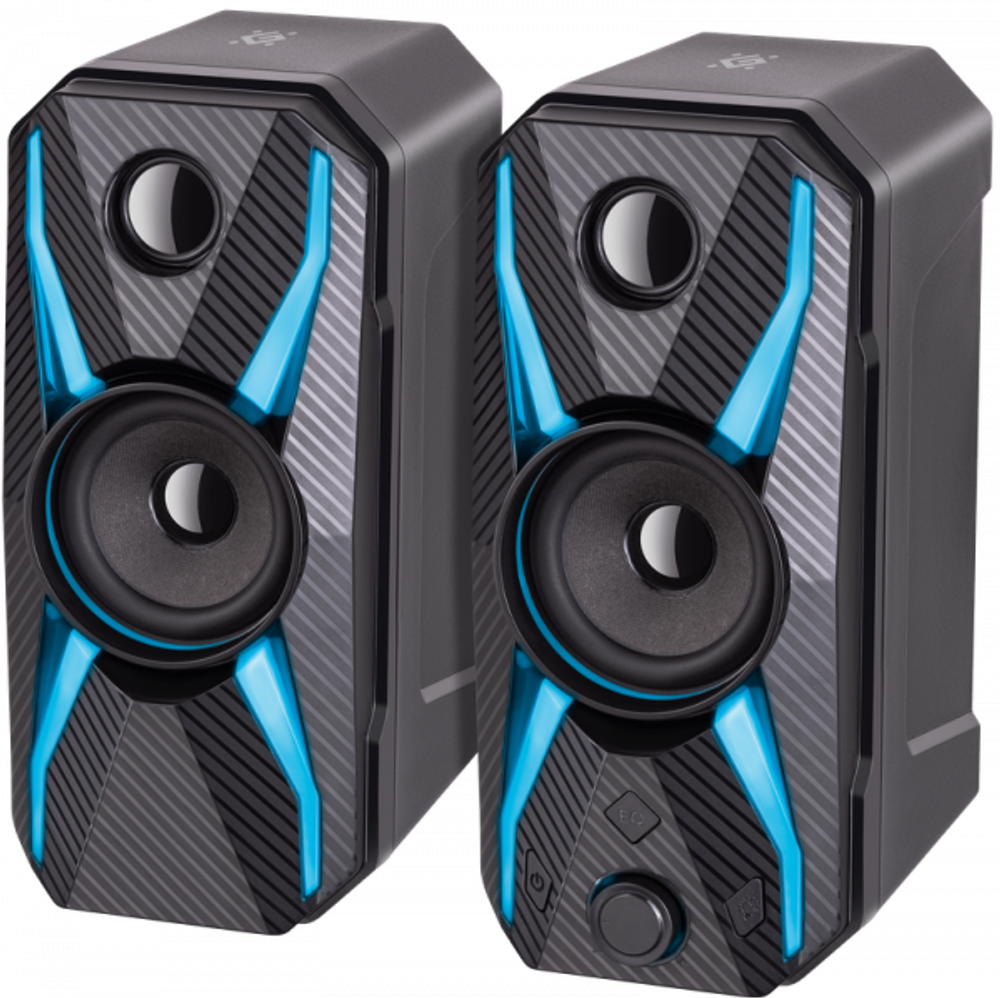 Defender 65105 акустическая 2.0 система Solar 5 20Вт BT/Light/EQ