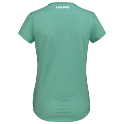 Женская теннисная футболка Head Tie-Break T-Shirt W - nile green/print vision