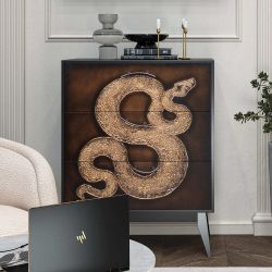 Комод Серпентис с 3 ящиками Найт