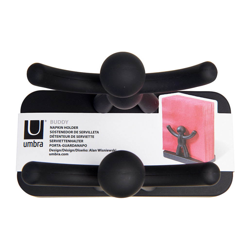 Салфетница Buddy черная, Umbra