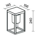Настенный светильник (бра) Outdoor OSL457WL-L2GF3K