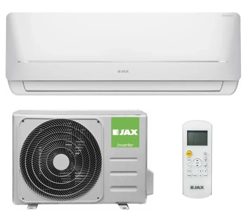 Кондиционер JAX ACE-08HE супер тихий (20 кв. м) Сплит система JAX YORK (Тепло-Холод) Завод MIDEA, 3D AUTO, LCD дисплей