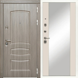 Входная металлическая дверь Сударь МД-42 М7 Шампань (белая коробка) 3К с шумоизоляцией