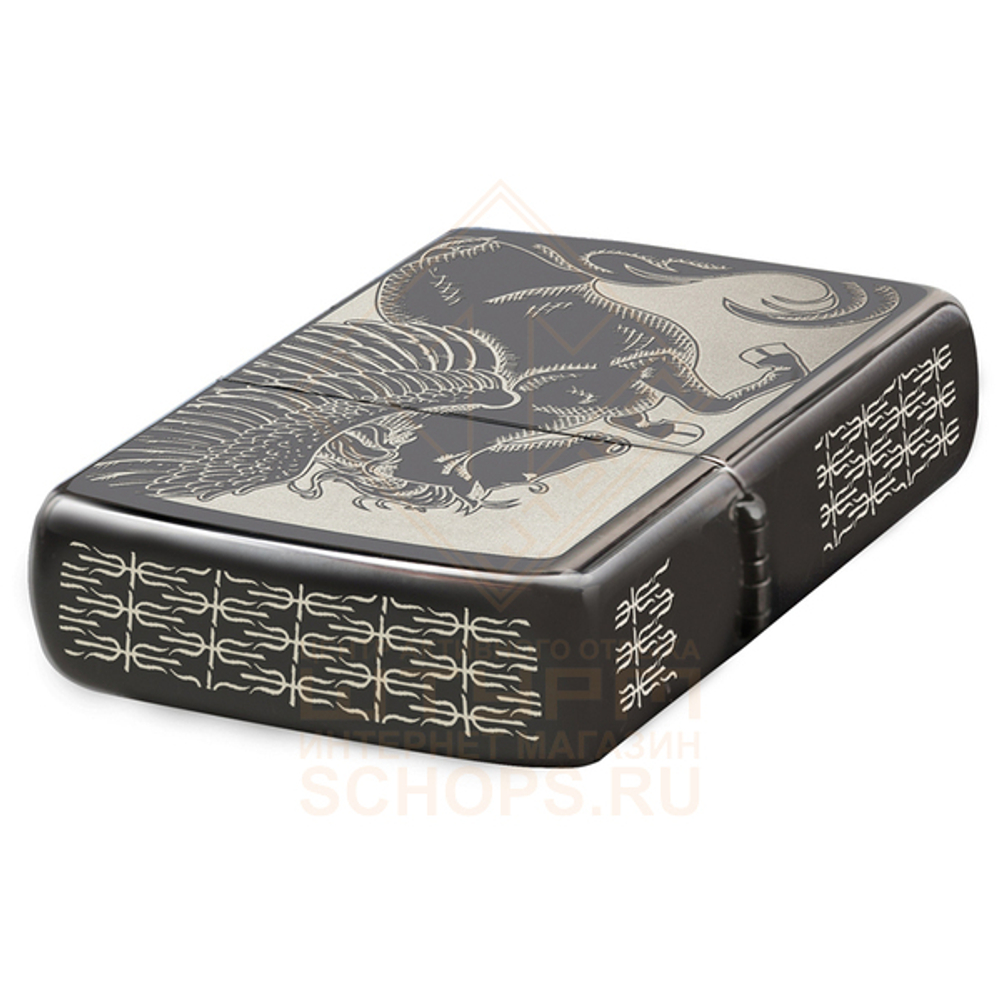 Зажигалка Zippo 28802 Классическая, Black Ice