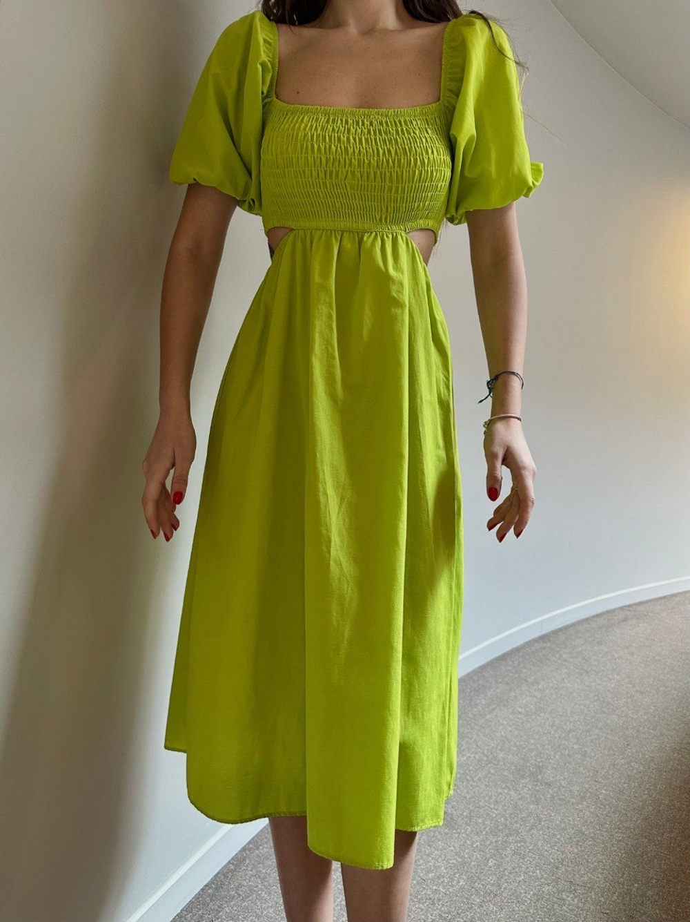 Платье CF 2441, зеленый