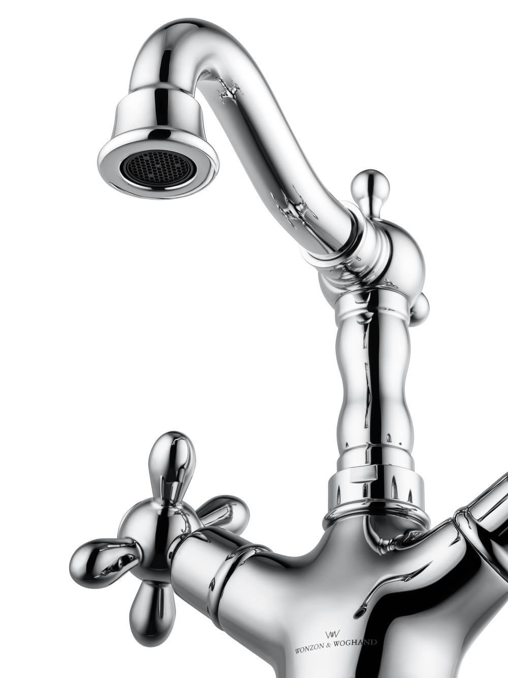 Смеситель для раковины WONZON & WOGHAND RETRO, Хром (WW-88139020-CR)