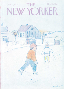 Журнал The New Yorker 23-01-1978, обложка