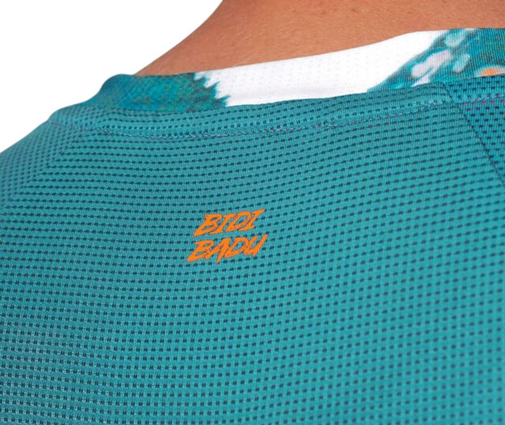 Футболка для мальчика теннисная Bidi Badu Boys Melbourne 2025 V-Neck - разноцветный