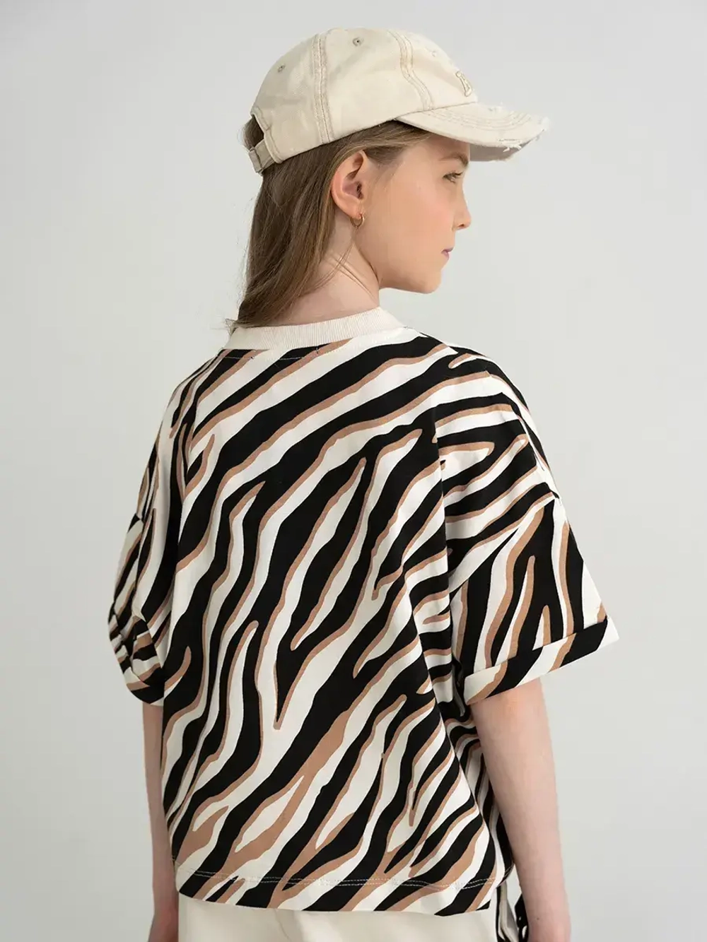 Костюм для девочки, футболка и кюлоты