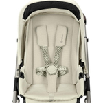 Коляска Cybex Talos S Lux TPE complete 2 в 1 Seashell Beige с дождевиками