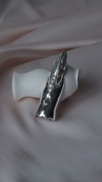 Кольцо палец с жемчугом