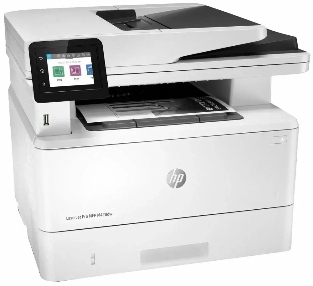 МФУ лазерное HP LaserJet Pro MFP M428dw (W1A28A), A4, USB, 3000 стр, монохром
