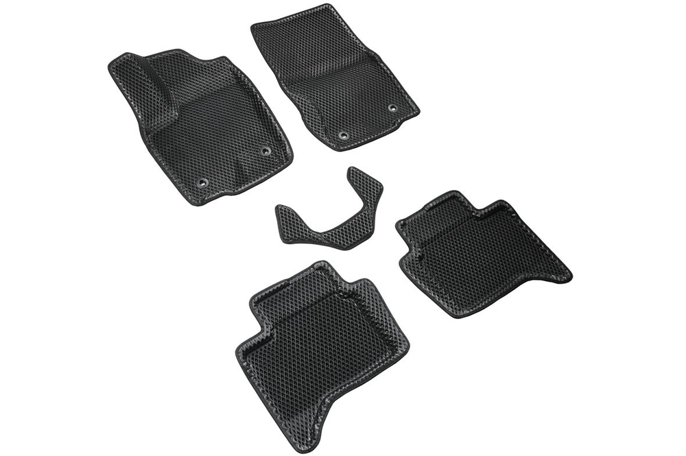 Коврики EVA 3D ромб для Toyota Land Cruiser Prado 250 2024-н.в. Seintex.317248