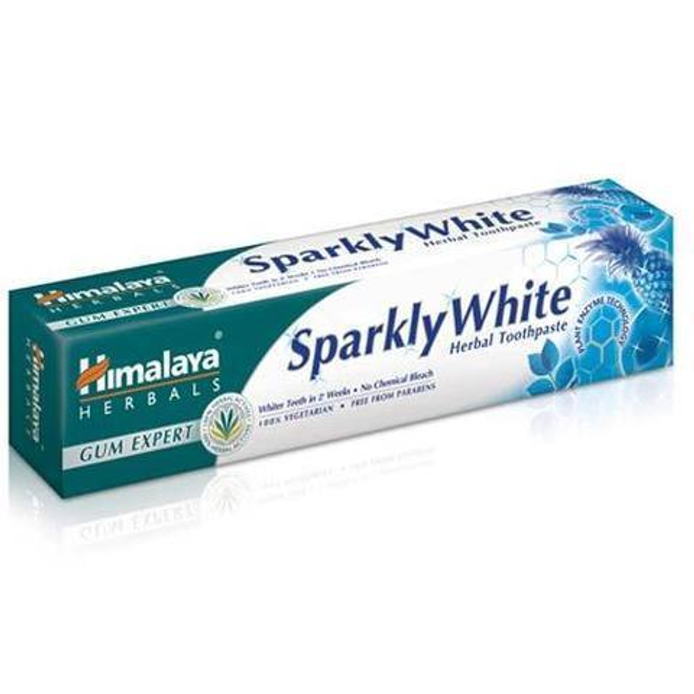Зубная паста Himalaya Sparkly White Отбеливающая, 10 мл