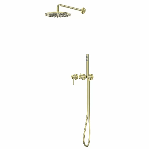 Душевая система Abber Wasser Kreis 316 AF8118BG брашированное золото
