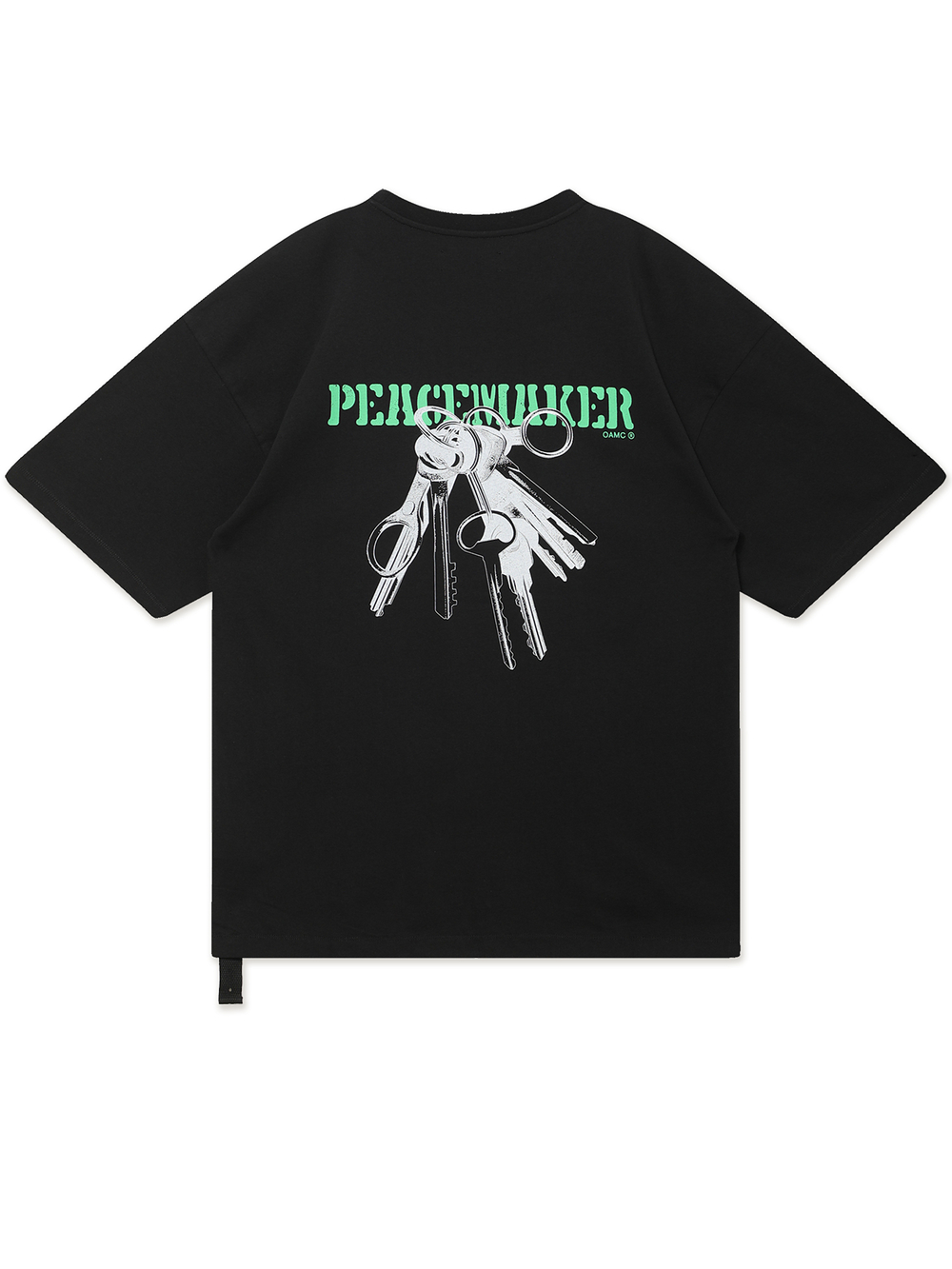 Мужская Футболка Oversize Keys Print