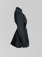 Костюм DZHADAGAEVS 0802 из укороченной рубашки и юбки-баллон