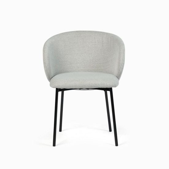 Стул Jhonas цвет молочный/черный